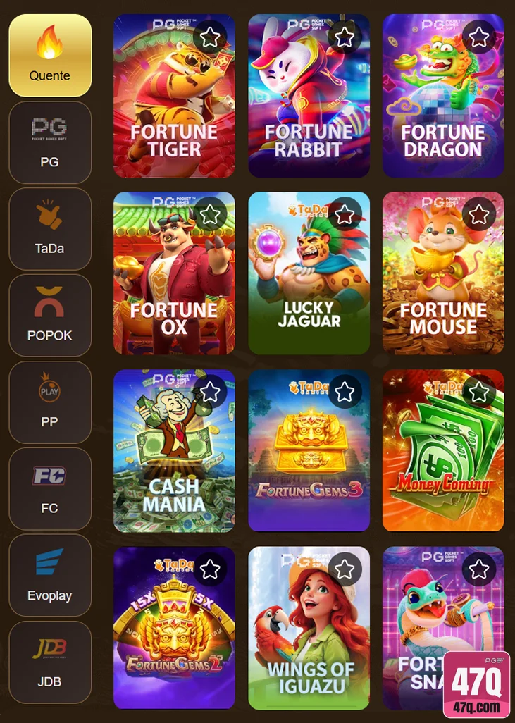 47q - inovadores jogos de mesa - Melhores Slots Online